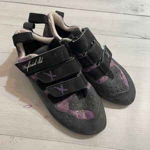 MILLET LD Hybrid Climbing‎ Shoes purple black womens 7.5 men's 6